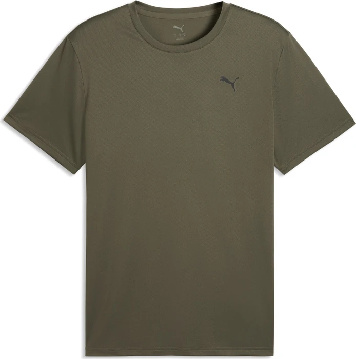 Puma Train All Day Essentials Poly Texture T-Shirt kurzarm loden green (Herren)