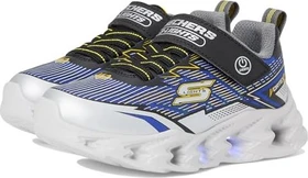 Skechers S-Lights Vortex 2.0 Veltrox silber/schwarz (Junior)