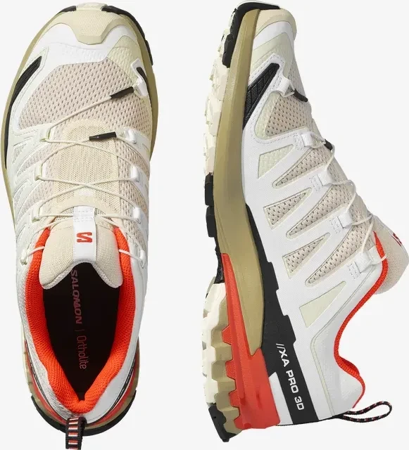 Salomon XA Pro 3D V9 almond milk/gray green/cherry tomato (Herren)