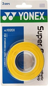 Yonex AC 102EX Griffband gelb, 3 Stück