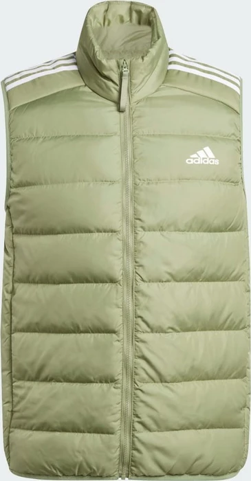 adidas Essentials 3-Streifen Light Daunen Funktionsweste tent green (Herren)