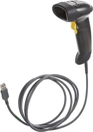 Zebra Symbol LS2208, seriell, USB, KBW, schwarz