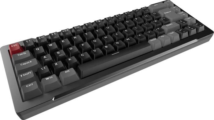 Raijintek MGA-68 Magnetic Switch Keyboard, schwarz, LEDs RGB, Hejin Magnetic Yellow, USB, DE