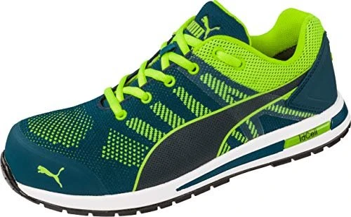 Puma Elevate Knit Low S1P Sicherheitsschuhe grün