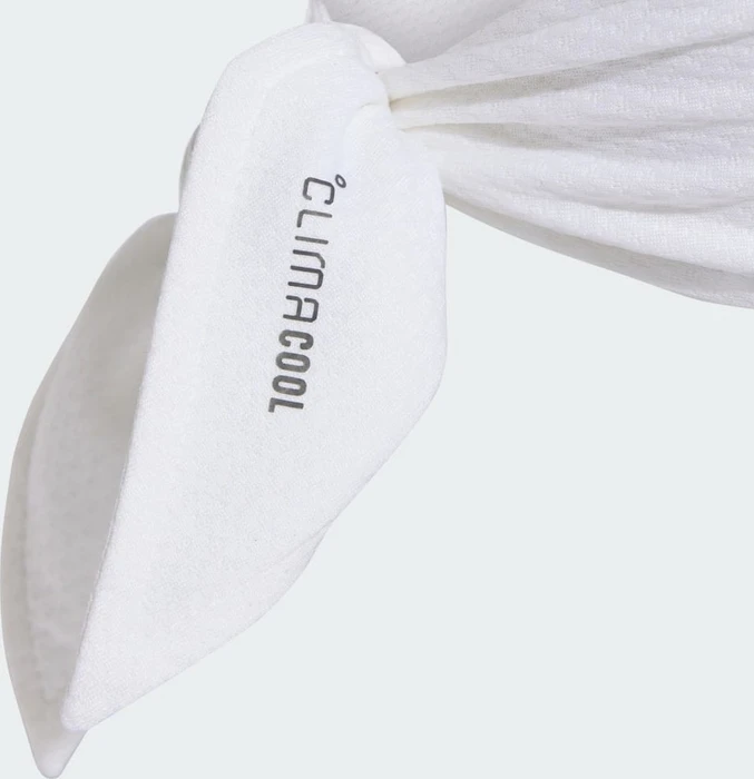 adidas Tennis Climacool Stirnband white/iron metallic