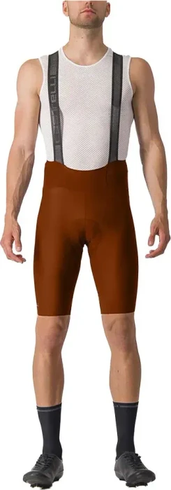 Castelli Espresso Bibshort Fahrradhose kurz deep mocha (Herren)
