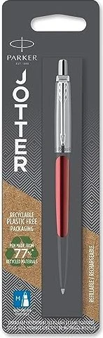 Parker Jotter Kugelschreiber kensington red/silber, Blister