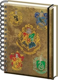 Pyramid International Notizbuch, A5, liniert, Hardcover, Harry Potter Wappen