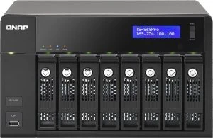 QNAP Turbo Station TS-869 Pro 16TB, 1GB RAM, 2x RJ-45 1000Base-T, 2x USB-A 3.0