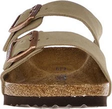 Birkenstock Arizona Veloursleder taupe (Damen)