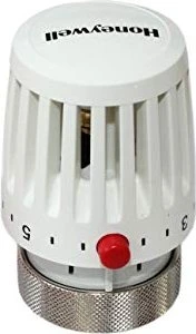 Honeywell Thermostatregler mit rotem Sparknopf, Heizkörperthermostat