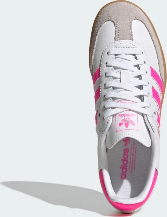 adidas Samba OG cloud white/lucid pink/gum (Junior)