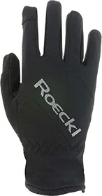 Roeckl Zarasai Fahrradhandschuhe schwarz (Junior)