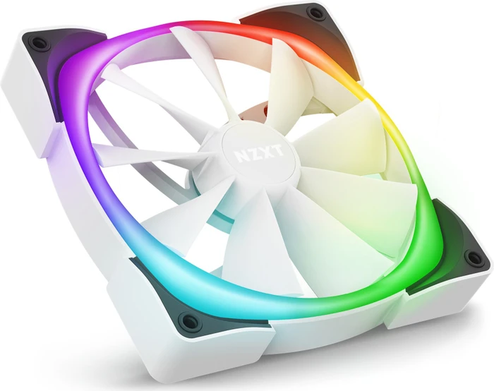 NZXT Aer RGB 2, Matte White, weiß, 140mm