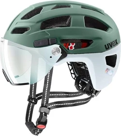 UVEX Finale Visor V Helm moss green/cloud matt