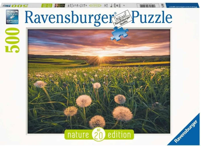Ravensburger Puzzle Pusteblumen im Sonnenuntergang