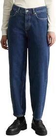 Marc O'Polo Stine Relaxed Barrel Cropped aus reiner Baumwolle Jeans dark blue (Damen)