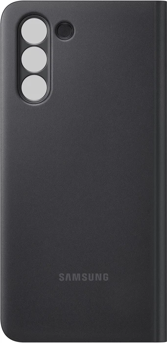 Samsung Clear View Cover für Galaxy S21 schwarz