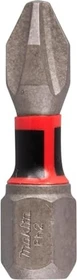 Makita Impact Premier Kreuzschlitz Bit 1/4", PH2x25mm, 2 Stück