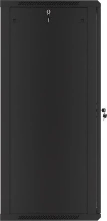 Lanberg 19" Wandschrank 42HE, hängend, Flat Pack, Glastür, IP20, RAL 9004, 600mm tief