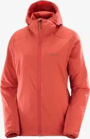 Salomon Mountain Flex Hooded Funktionsjacke tandoori spice (Damen)