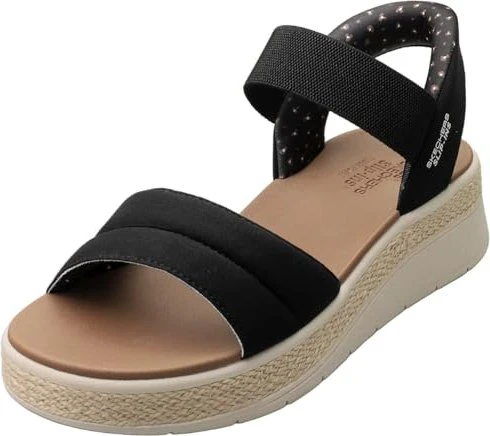 Skechers Slip-Ins: BOBS Sun Ray schwarz (Damen)