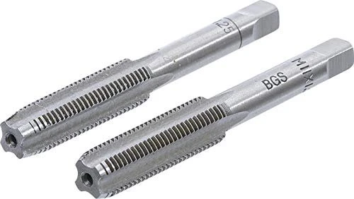 BGS technic Gewindebohrer mit Vor- und Fertigschneider, M11, 2 Stück