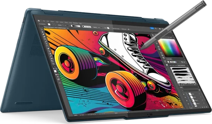 Lenovo Yoga 7 14IML9, Tidal Teal, Core Ultra 7 155H, 32GB RAM, 1TB SSD, DE