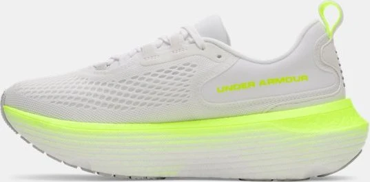 Under Armour Infinite Elite 2 white/high vis yellow/halo gray (Damen)