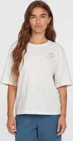O'Neill Summer Must Haves Back Print T-Shirt kurzarm snow white (Damen)