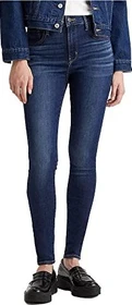 Levi's 720 High Rise Super Skinny Jeans dark indigo worn in (Damen)