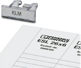 Phoenix Contact KLM + ESL 26X6 - Klemmenleisten-Kennzeichnungsträger