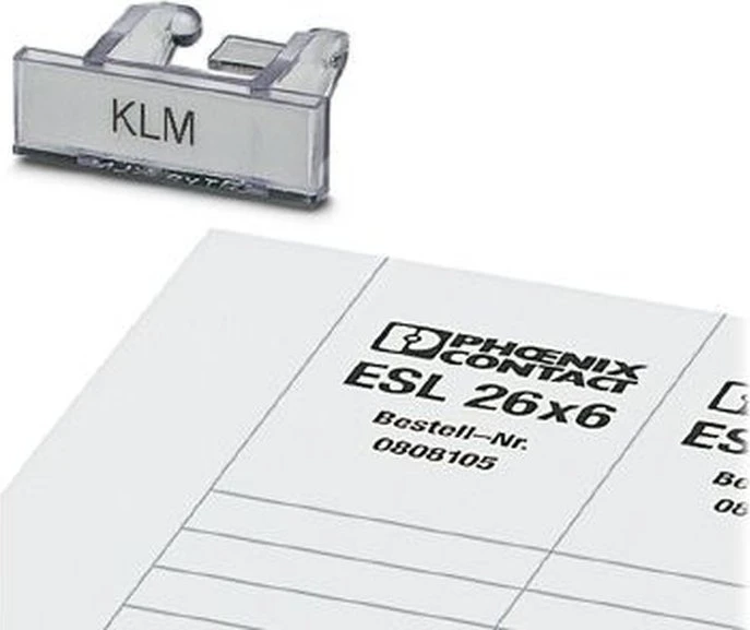 Phoenix Contact KLM + ESL 26X6 - Klemmenleisten-Kennzeichnungsträger
