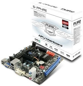 Sapphire PURE White Fusion Mini E350, A50M