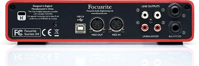 Focusrite Scarlett 2i4 2nd Gen
