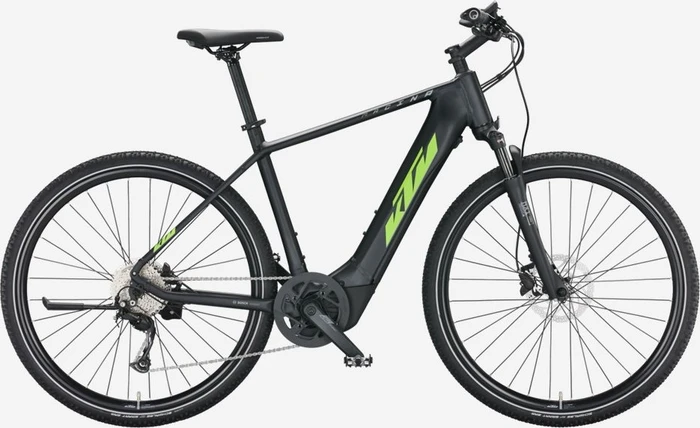 KTM Macina Cross 510 black matt/green Modell 2022