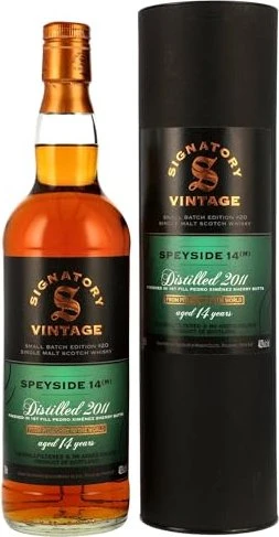 Signatory Vintage Small Batch Edition #14 Speyside (M) 2011 700ml