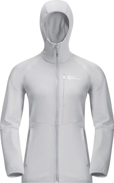 Jack Wolfskin Kolbenberg Hooded FZ Jacke cool grey (Damen)