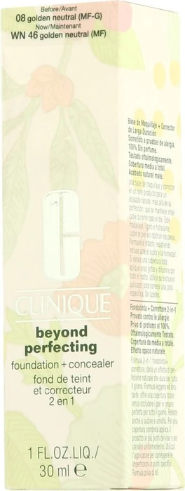 Clinique Beyond Perfecting Foundation and Concealer golden neutral, 30ml