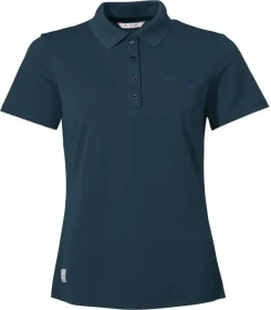 Vaude Essential Poloshirt kurzarm dark sea (Damen)