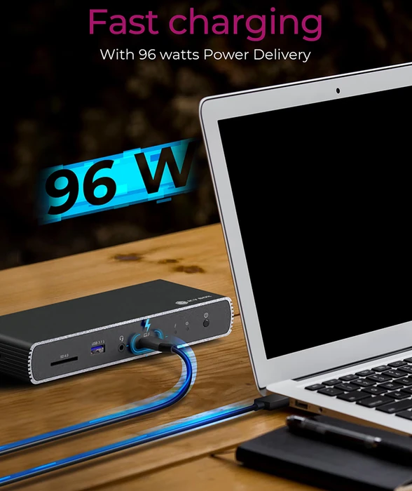RaidSonic Icy Box IB-DK8801-TB4 10 in 1 Thunderbolt Dock, Thunderbolt 4 [Buchse]