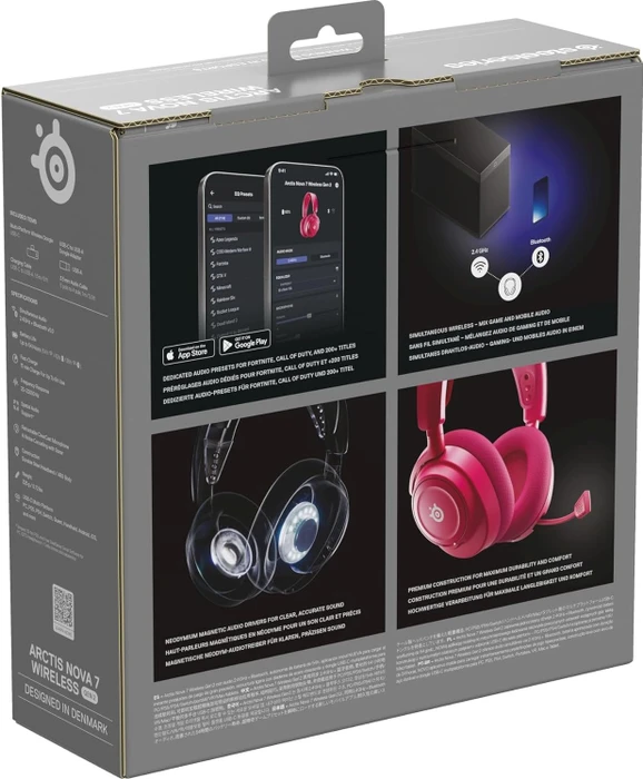 SteelSeries Arctis Nova 7 Wireless Gen 2 magenta