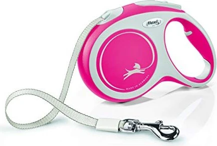 flexi New Comfort L, Gurt, 5m, rot