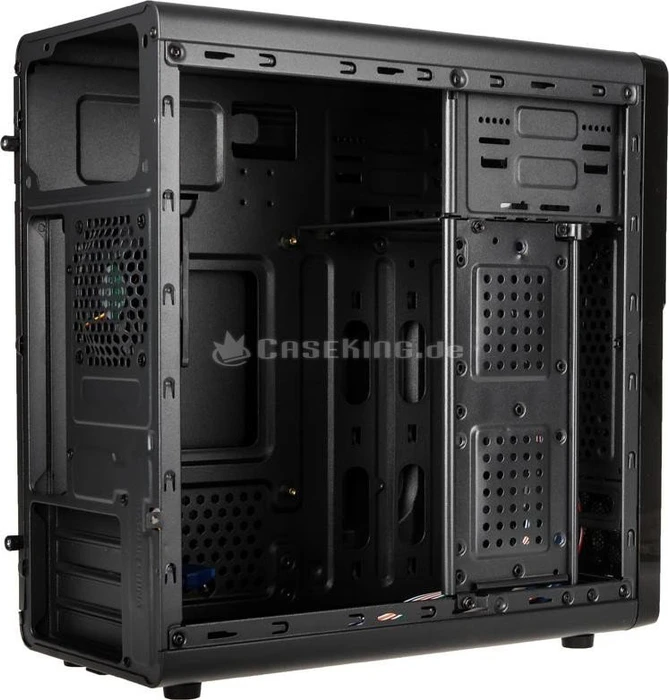 AeroCool QS-183 Advance schwarz, Lüfter LED blau