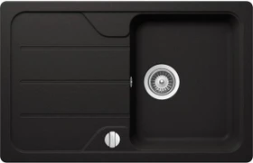 Schock Formhaus D-100S Unterbau Becken reversibel nero