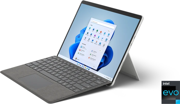 Microsoft Surface Pro 8, Platin, Core i5-1145G7, 8GB RAM, 256GB, LTE, Business