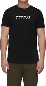 Mammut Core Logo T-Shirt kurzarm schwarz (Herren)