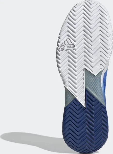 adidas Adizero Ubersonic 4 royal blue/silver metallic/cloud white (Herren)