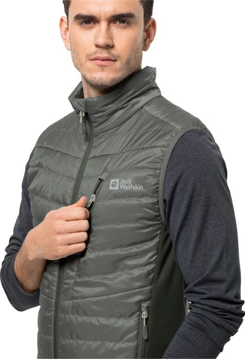Jack Wolfskin Routeburn Pro Ins Funktionsweste gecko green (Herren)