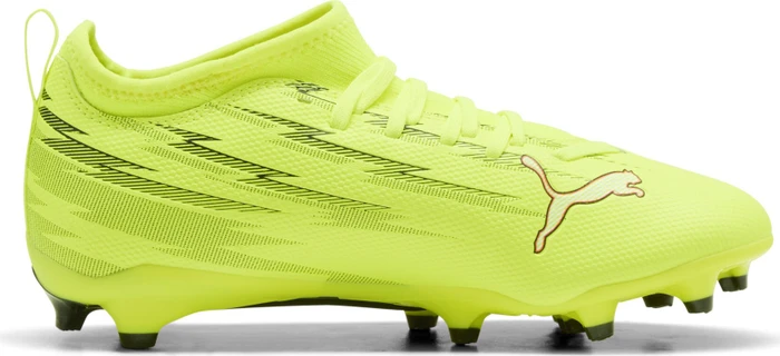 Puma Ultra 6 Match FG/AG yellow alert/puma black/glowing red/lime squeeze (Junior)